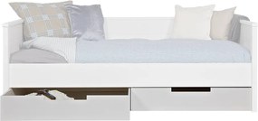 Biela zásuvka pod posteľ WOOOD Jade