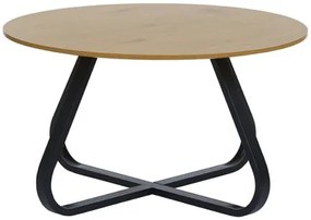 Konferenčný stolík Unique Furniture CESURA 80x80 cm hnedý dřevo 50440000