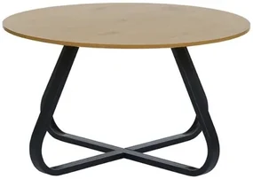 Konferenčný stolík Unique Furniture CESURA 80x80 cm hnedý dřevo 50440000