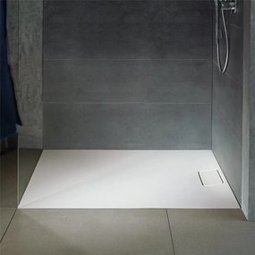 DURAVIT Stonetto obdĺžniková sprchová vanička z materiálu DuraSolid, 1000 x 900 x 50 mm, biela matná, 720166380000000