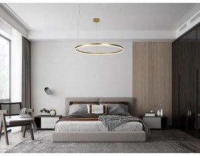 LED Stmievateľný luster na lanku LED/72W/230V 3000-6500K + diaľkové ovládanie