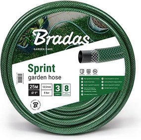 Bradas Záhradná hadica 1" 25m zelená SPRINT