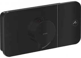 AXOR One modul termostatu s podomietkovou inštaláciou, pre 1 spotrebič (vrchná sada), matná čierna, 45711670