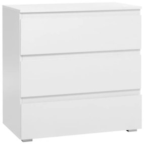 IDEA nábytok Komoda 3 zásuvky IMAGE 5 biela