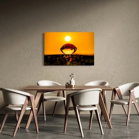 Obraz sklenené kvapky (90x60 cm)