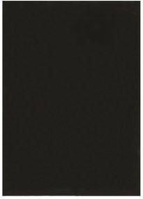 Koberce Breno Kusový koberec COLOR UNI Black, čierna,160 x 230 cm