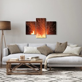 Obraz ohňa (90x60 cm)