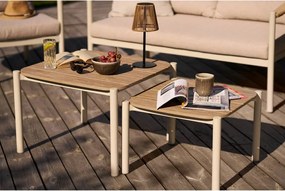 Sivobéžové kameninové šálky v súprave 4 ks 360 ml Viola – House Nordic