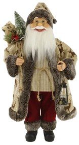 Dekorácia Santa Claus Hnedý 46cm