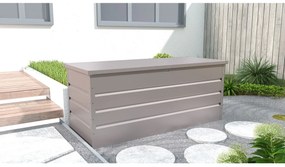 Záhradný box G21 Denver 770 L,  plechový, šedý 63900847