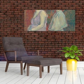 Obraz - Henri de Toulouse-Lautrec, Rue des Moulins, reprodukcia (120x50 cm)