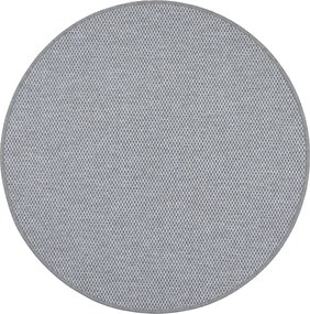 Timzo, AKCIA: 120x120 (průměr) kruh cm Kusový koberec Nature platina kruh, šedá, chodba / predsieň