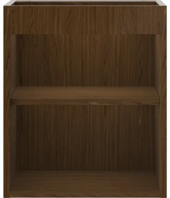 Mexen Box-A, závesná skrinka 40 cm, orech, 91AX1-0400-470-1-86