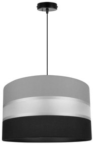 Závesné svietidlo Elegance, 1x textilné tienidlo (výber z 3 farieb - kombinácia 2 farieb), (výber z 3 farieb konštrukcie), (fi 35cm)