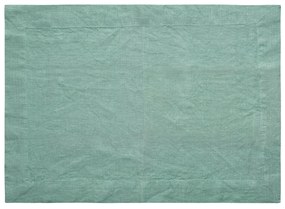 Morské zelené ľanové prestieranie 35 x 50 cm - Gaya Ambiente - 596446