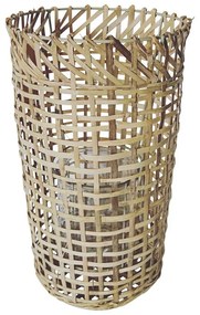 Svietnik z bambusových listov - 38 * 22cm