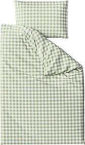 Krepové obliečky do postieľky Renforcé GRENTIS zelené Rozmer obliečky: 45 x 65 cm | 90 x 140 cm