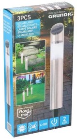 Grundig - SADA 3x LED solárna lampa LED/1,2V 600 mAh