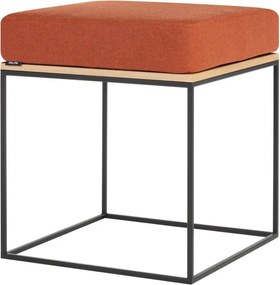 Čalúnená stolička v terakotovej farbe Feo – noo.ma