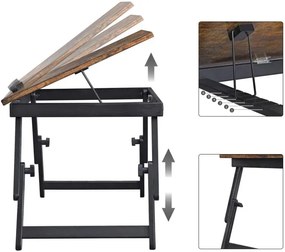 Skladací stojan na raňajky alebo laptop