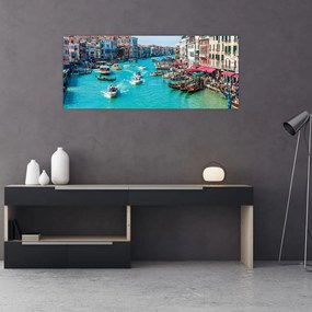 Obraz - Canal Grande, Benátky, Taliansko (120x50 cm)