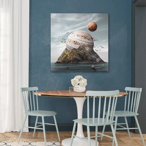 Gario Obraz na plátne Pristátie na planéte - Zehem Chong Rozmery: 30 x 30 cm