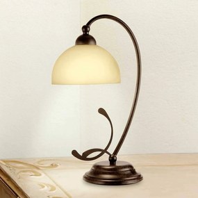 Stolná lampa Lorenzo, 1-plameňová
