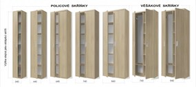 Nabytekmorava Sklápacia posteľ VS1056 MAX, 200x90cm farba lamina: Antracit, Varianta dverí: matné