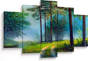 Obraz - Olejomaľba krajiny (150x105 cm)