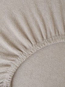 Froté plachta 200 × 200 cm - cappuccino