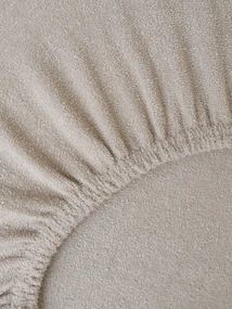 Froté plachta 200 × 200 cm - cappuccino