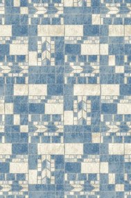 Koberec Agnella Agnus Tessera modrý