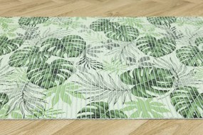 Kúpelňová penová rohož 266C Monstera