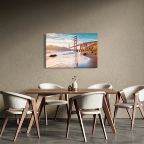 Obraz - Golden Gate Bridge (90x60 cm)