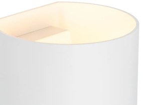 Moderná nástenná lampa biela - Sabbio