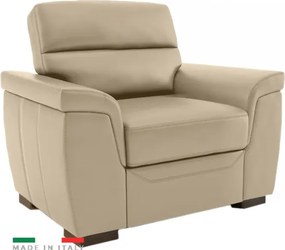 Kožené kreslo ROSSO II, cappuccino (cappuccino 313)