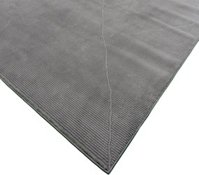 Koberec Zurich 1903 GREY – sivý vzorovaný obdĺžnik Rozmer: 60x100 cm