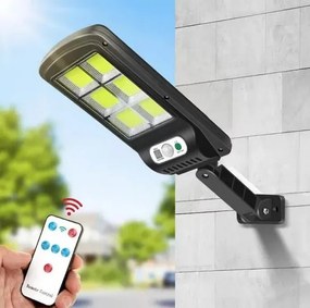 Solárna záhradná LED lampa s pohybovým a súmrakovým senzorom - BK-120-B-6COB