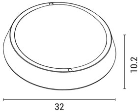 LED Vonkajšie nástenné svietidlo BULKHEAD LED/30W/230V 4000K IP54 čierna
