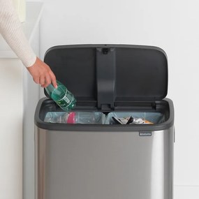 Brabantia BO Touch Bin 2x30L matná oceľ otiskuvzdorná