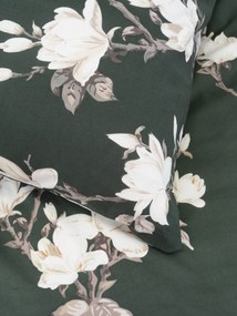 Predĺžené bavlnené obliečky Renforcé - Johari tmavo zelené