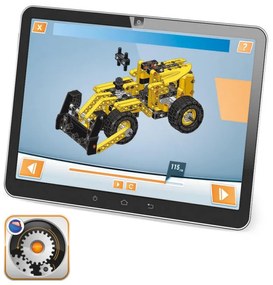 Mechanické laboratórium - Buldozér - 10 modelov - 200 dielikov