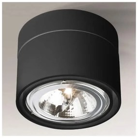 Shilo 1121 - Bodové svietidlo HIMI 1xGU10/15W/230V čierna
