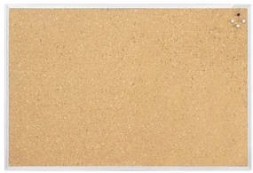 Korková tabuľa Magnetoplan 180 x 120 cm, hliník