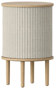 Okrúhly odkladací stolík z dubového dreva ø 38 cm Audacious – UMAGE