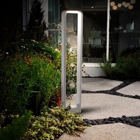Brilagi - LED Vonkajšia lampa BARI LED/7W/230V 3000/4000/6000K biela IP54 80 cm