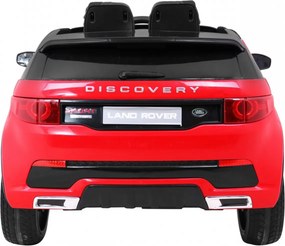 Ramiz Land Rover Discovery elektrické auto pre deti červené SUV + diaľkové ovládanie