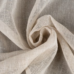 ZÁVES NA KRÚŽKOCH ANGELICA 140X250 CM BÉŽOVÁ