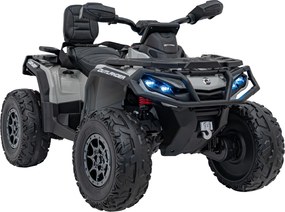 Ramiz Štvorkolka Can Am Outlander ATV s diaľkovým ovládaním sivá