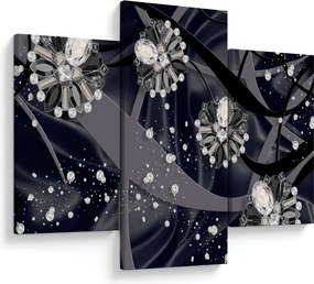 Obraz - Diamanty v priestore (90x60 cm)